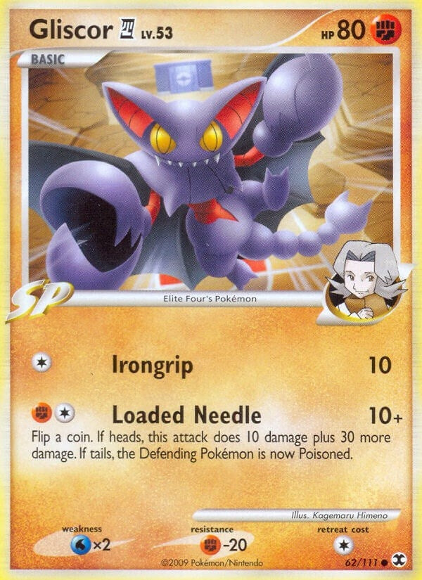 Image for Gliscor E4 (Rising Rivals) (62/111) - Pokemon