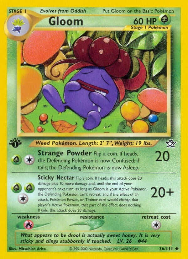 Image for Gloom (Neo Genesis) (036/111) - Pokemon