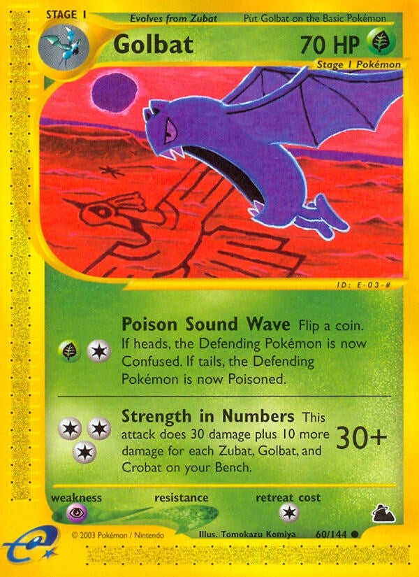 Image for Golbat (Skyridge) (060/144) - Pokemon