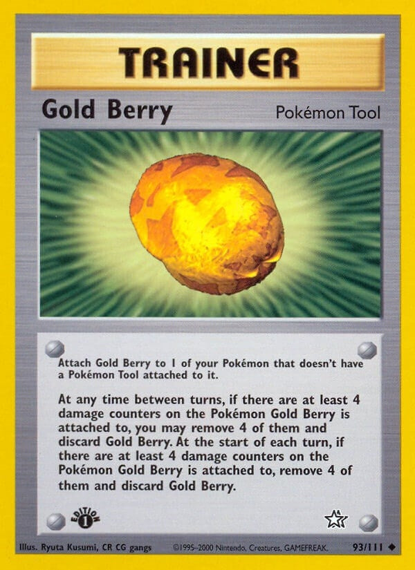 Image for Gold Berry (Neo Genesis) (093/111) - Pokemon