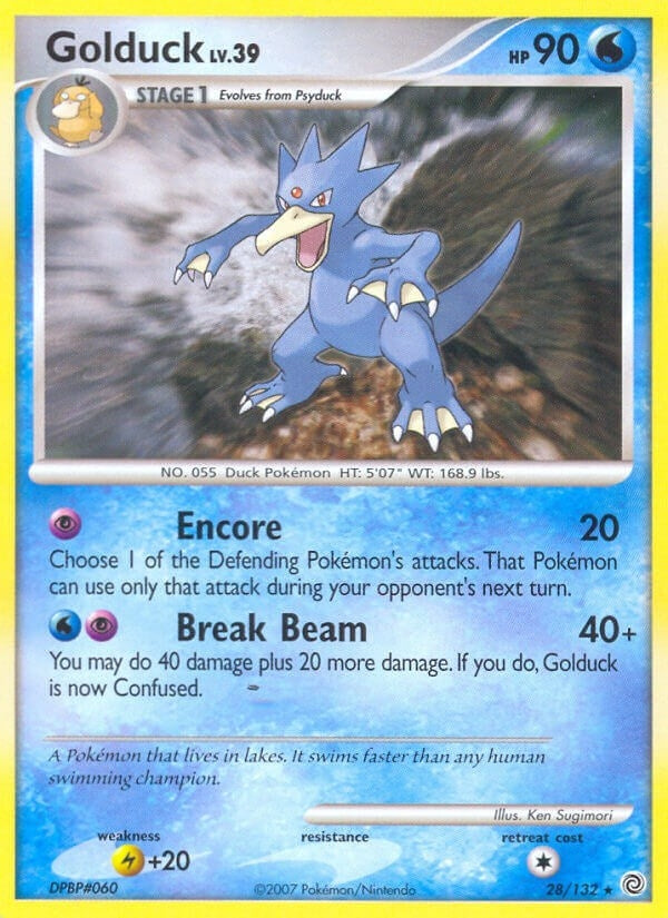 Image for Golduck (Secret Wonders) (28/132) - Pokemon