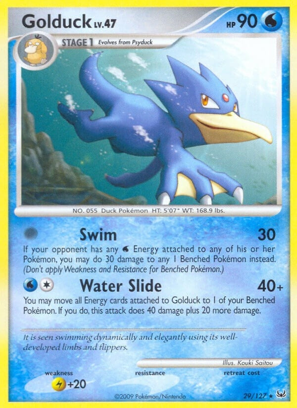 Image for Golduck (Platinum) (29/127) - Pokemon