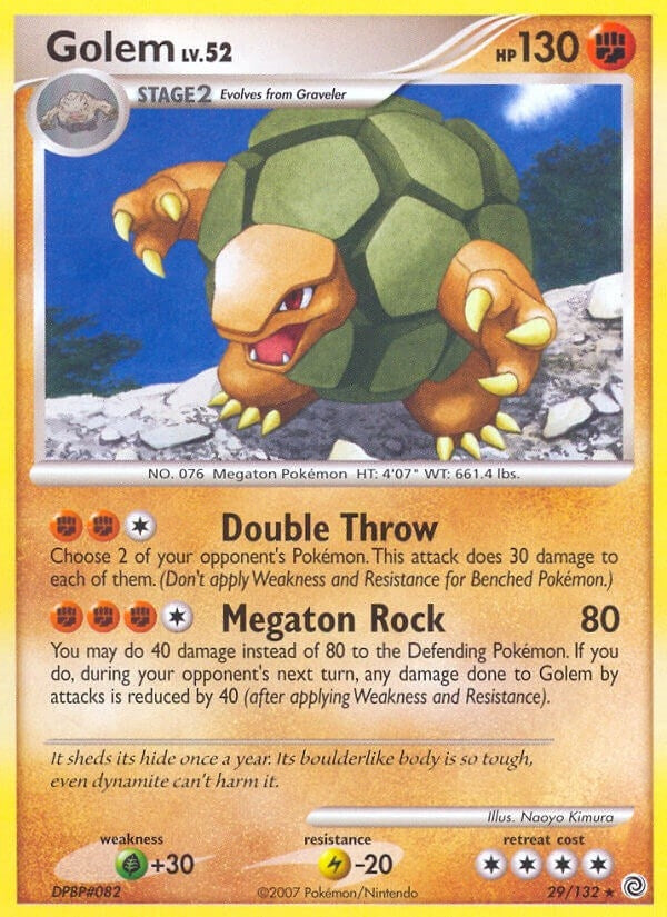 Image for Golem (Secret Wonders) (29/132) - Pokemon