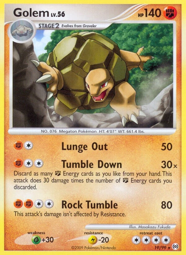 Image for Golem (Arceus) (19/99) - Pokemon