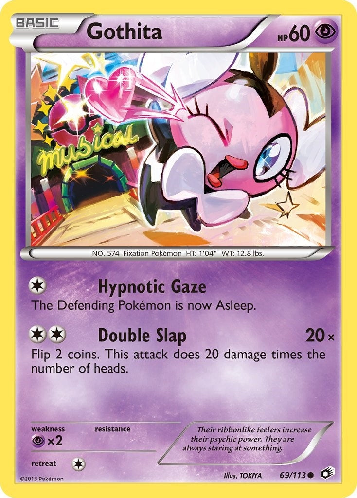 Image for Gothita (69) (Legendary Treasures) (69/113) - Pokemon
