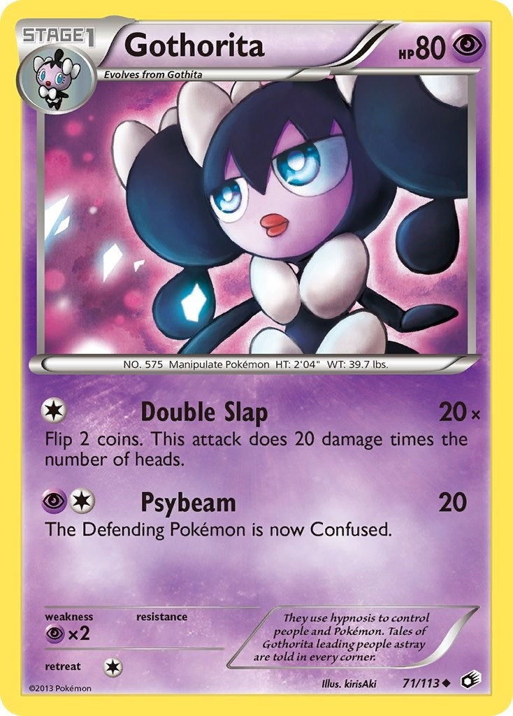 Image for Gothorita (Legendary Treasures) (71/113) - Pokemon