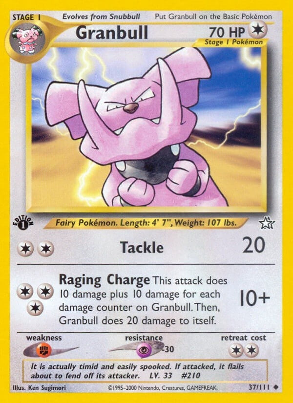 Image for Granbull (Neo Genesis) (037/111) - Pokemon