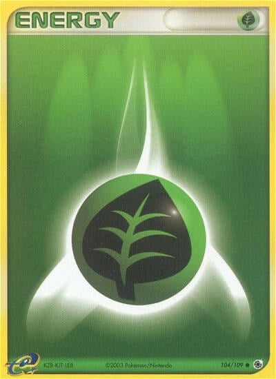 Image for Grass Energy (Ruby and Sapphire) (104/109) - Pokemon