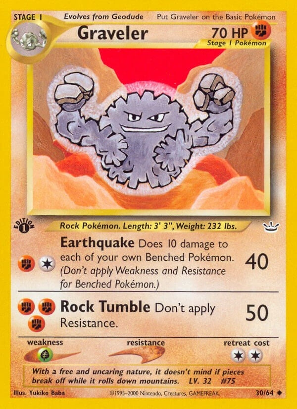 Image for Graveler (Neo Revelation) (30/64) - Pokemon
