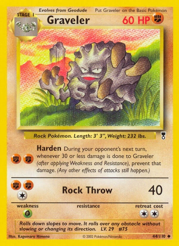 Image for Graveler (Legendary Collection) (044/110) - Pokemon