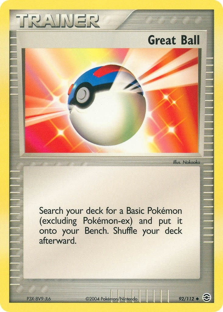 Image for Great Ball (FireRed & LeafGreen) (92/112) - Pokemon