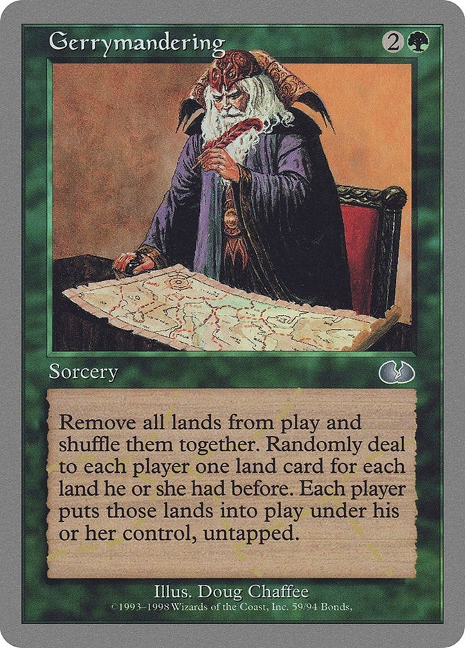 Image for Gerrymandering (Unglued) (59) - Magic: The Gathering