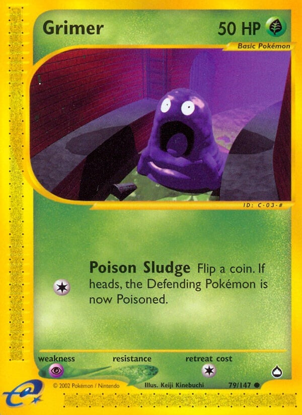 Image for Grimer (Aquapolis) (079/147) - Pokemon