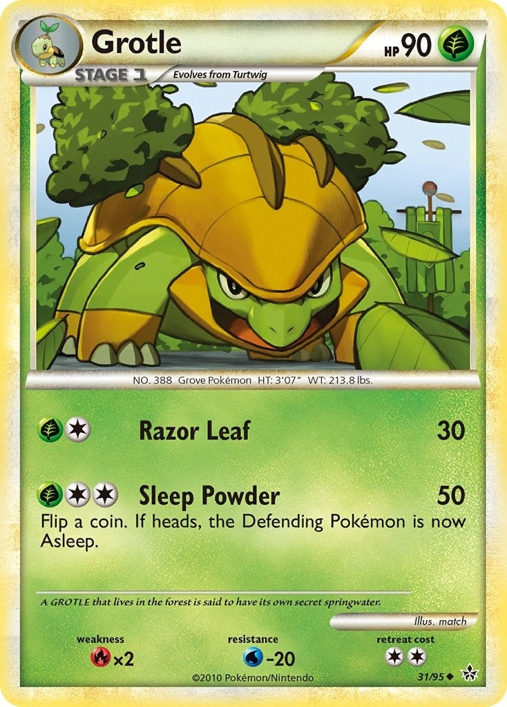 Image for Grotle (Unleashed) (31/95) - Pokemon