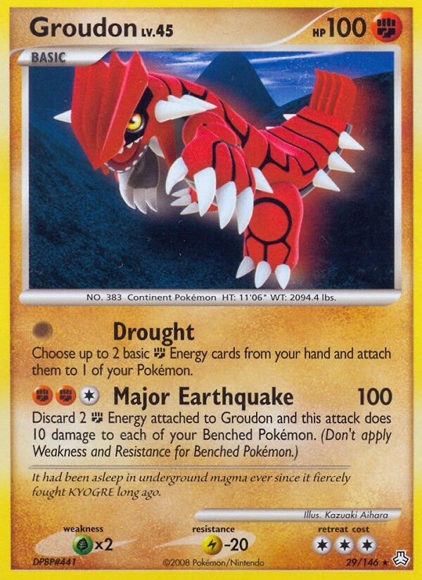 Image for Groudon (Legends Awakened) (29/146) - Pokemon