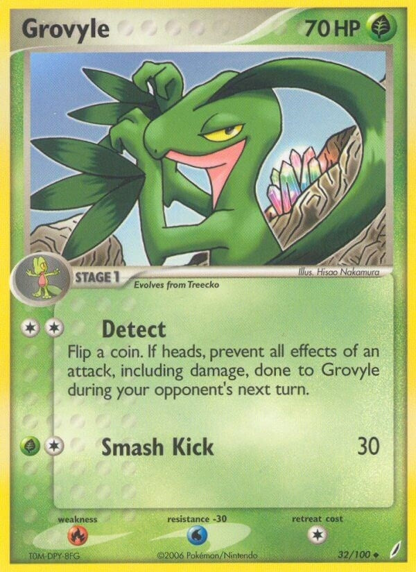 Image for Grovyle (Crystal Guardians) (32/100) - Pokemon