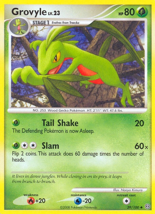 Image for Grovyle (Stormfront) (39/100) - Pokemon