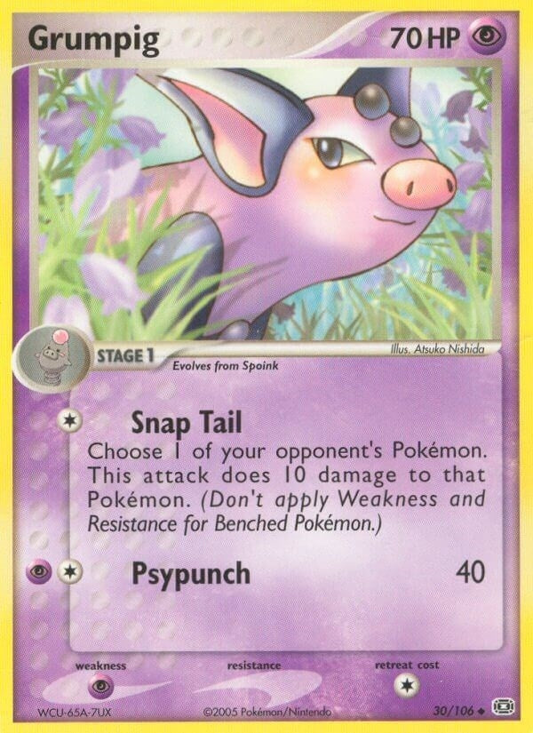 Image for Grumpig (Emerald) (30/106) - Pokemon