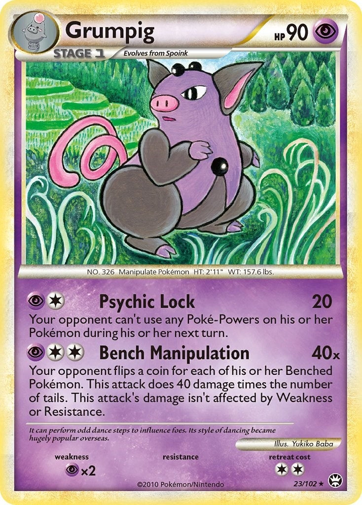 Image for Grumpig (Triumphant) (23/102) - Pokemon