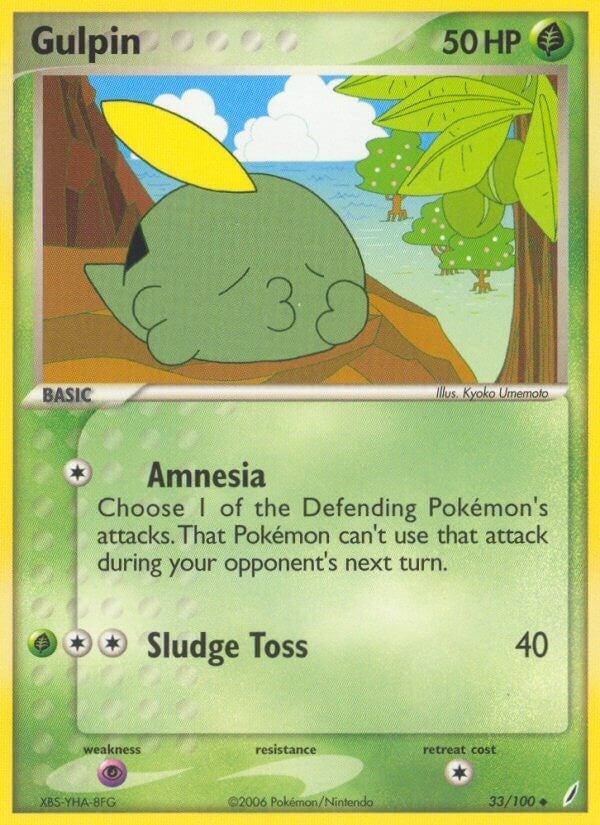 Image for Gulpin (Crystal Guardians) (33/100) - Pokemon