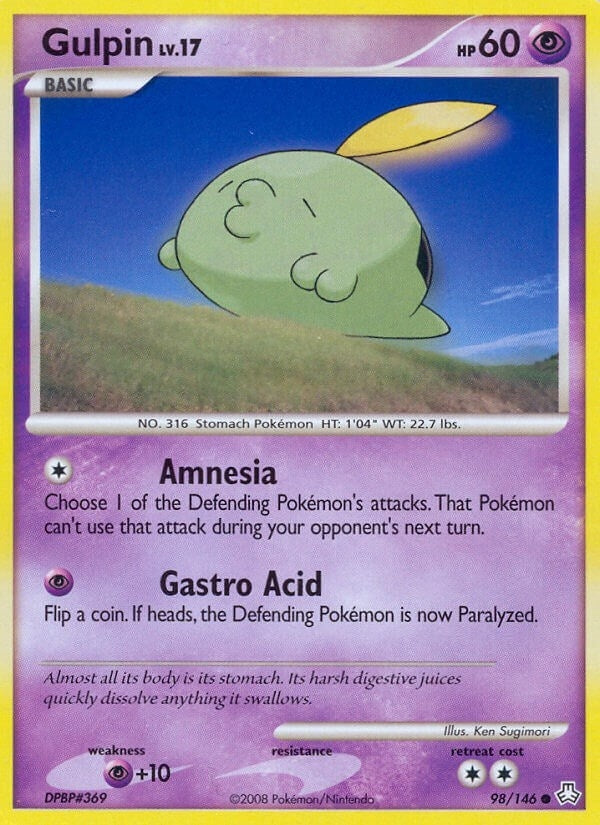 Image for Gulpin (Legends Awakened) (98/146) - Pokemon