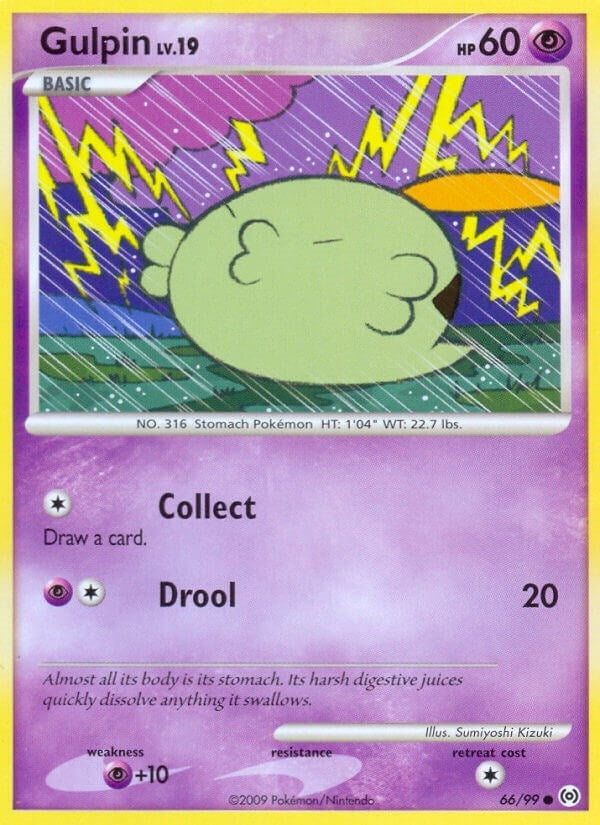 Image for Gulpin (66) (Arceus) (66/99) - Pokemon