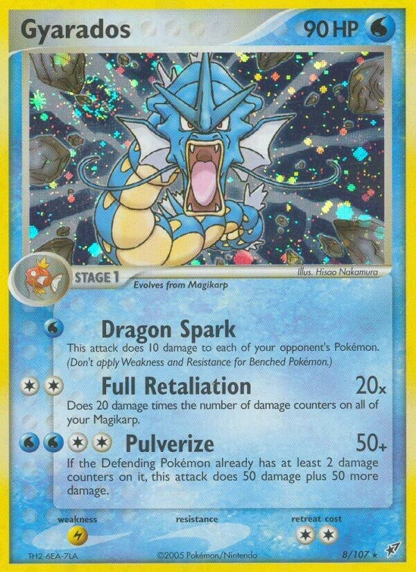 Image for Gyarados (Deoxys) (8/107) - Pokemon