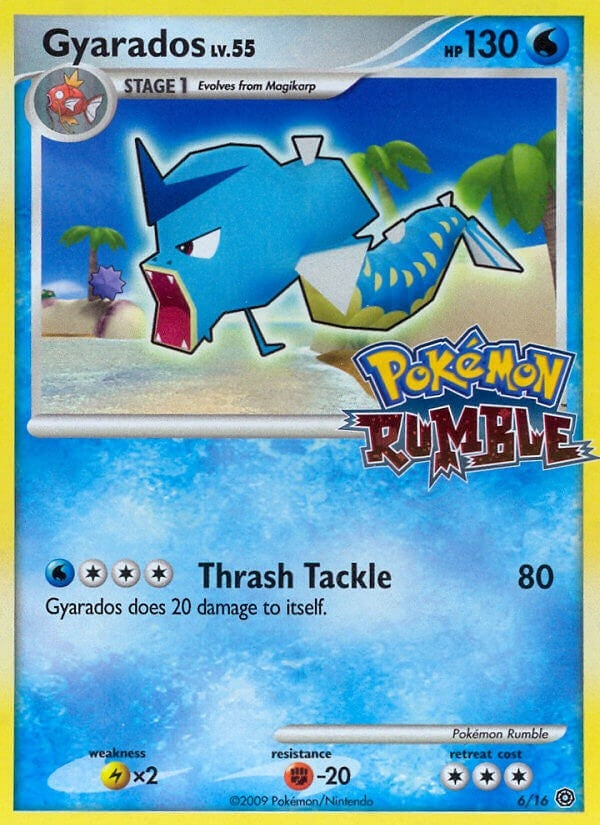 Image for Gyarados (Rumble) (6) - Pokemon