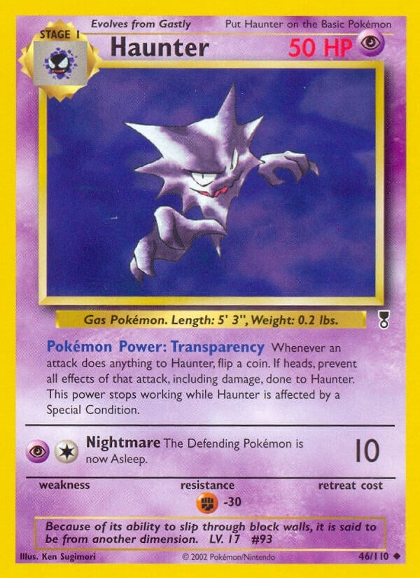 Image for Haunter (Legendary Collection) (046/110) - Pokemon