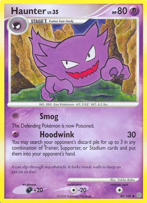 Image for Haunter (Stormfront) (40/100) - Pokemon