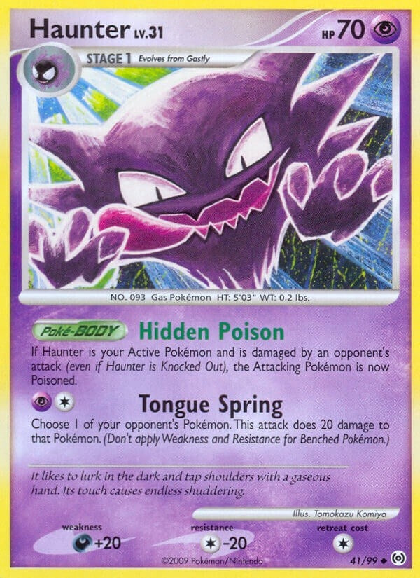 Image for Haunter (41) (Arceus) (41/99) - Pokemon
