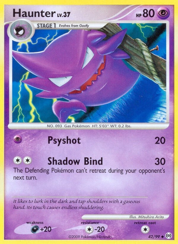 Image for Haunter (42) (Arceus) (42/99) - Pokemon
