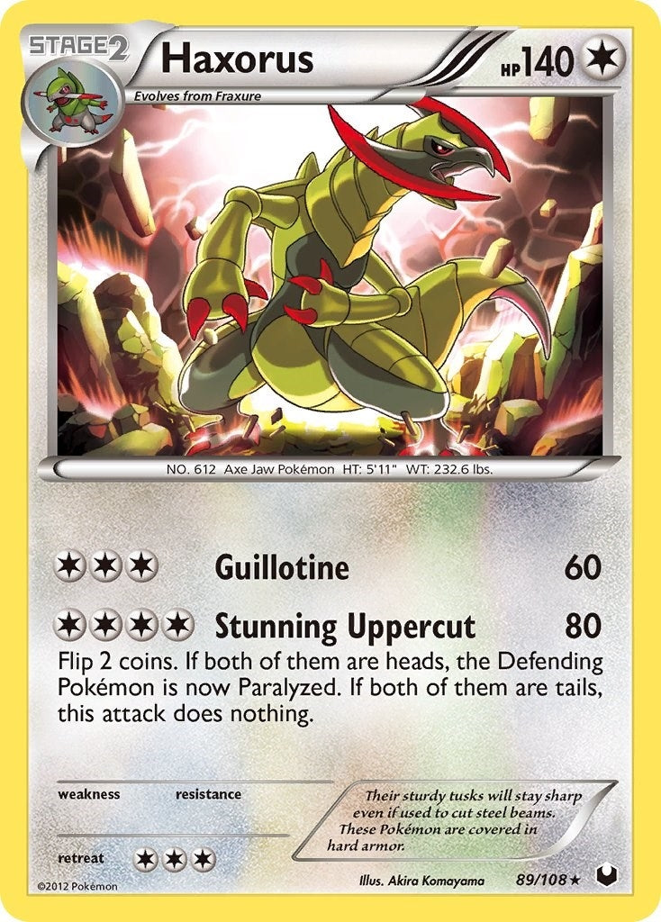 Image for Haxorus (Dark Explorers) (89/108) - Pokemon