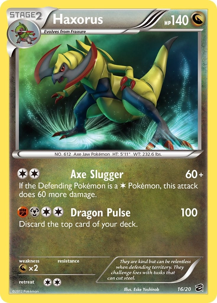 Image for Haxorus (Dragon Vault) (16/20) - Pokemon