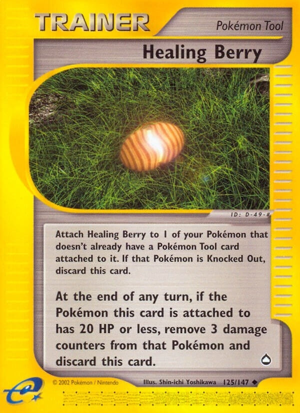 Image for Healing Berry (Aquapolis) (125/147) - Pokemon