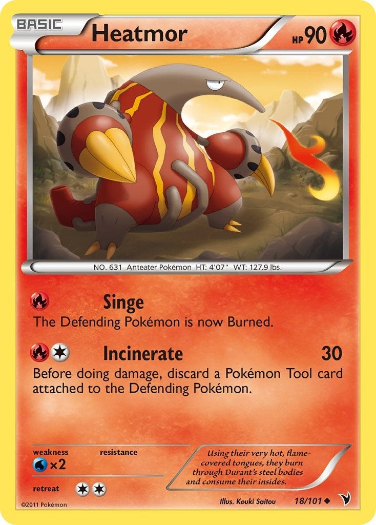 Image for Heatmor (Noble Victories) (18/101) - Pokemon