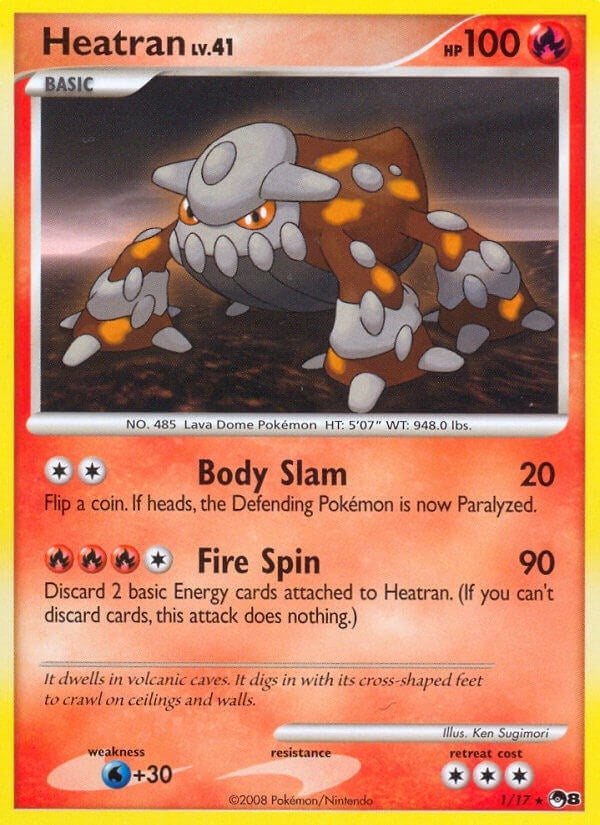 Image for Heatran (POP Series 8) (001/017) - Pokemon