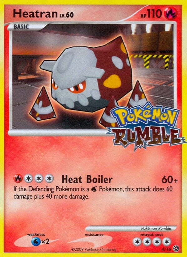 Image for Heatran (Rumble) (4) - Pokemon