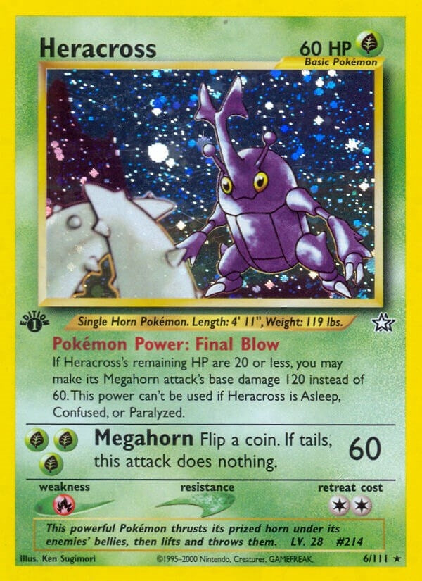 Image for Heracross (Neo Genesis) (006/111) - Pokemon