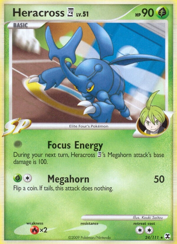 Image for Heracross E4 (Rising Rivals) (24/111) - Pokemon