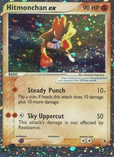Image for Hitmonchan ex (Ruby and Sapphire) (98/109) - Pokemon