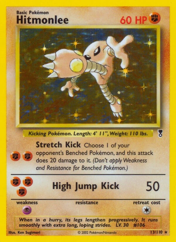 Image for Hitmonlee (Legendary Collection) (013/110) - Pokemon