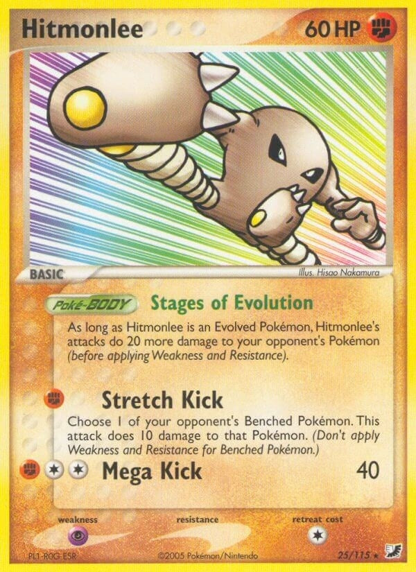 Image for Hitmonlee (Unseen Forces) (25/115) - Pokemon