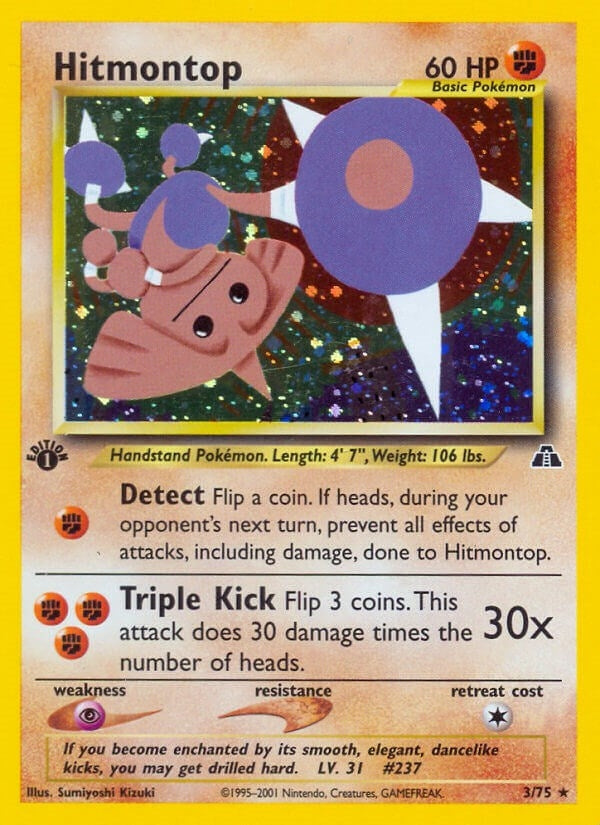 Image for Hitmontop (3) (Neo Discovery) (03/75) - Pokemon