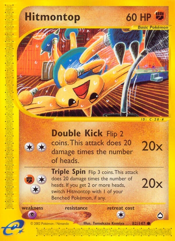 Image for Hitmontop (Aquapolis) (082/147) - Pokemon