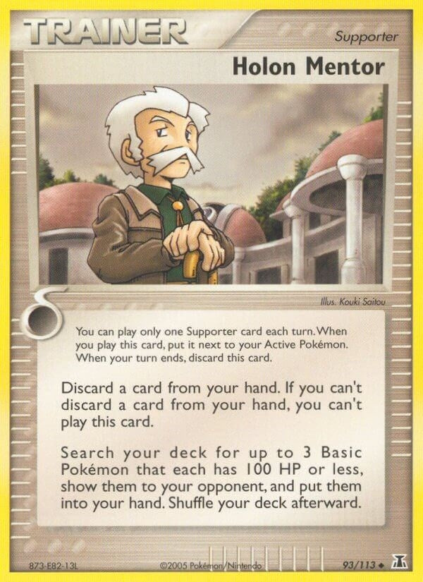 Image for Holon Mentor (Delta Species) (93/113) - Pokemon