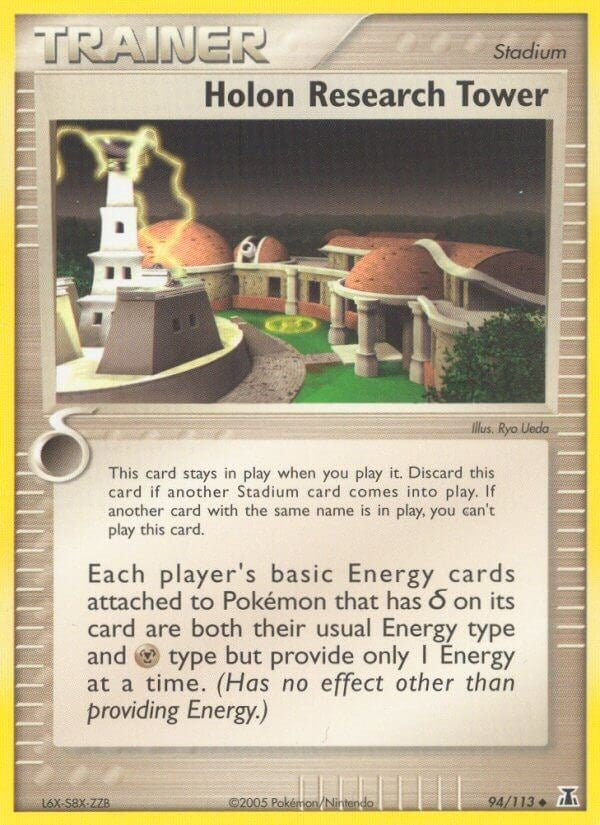 Image for Holon Research Tower (Delta Species) (94/113) - Pokemon