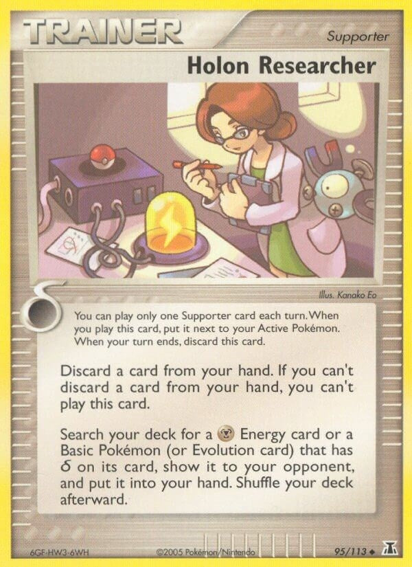 Image for Holon Researcher (Delta Species) (95/113) - Pokemon