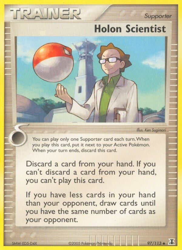 Image for Holon Scientist (Delta Species) (97/113) - Pokemon