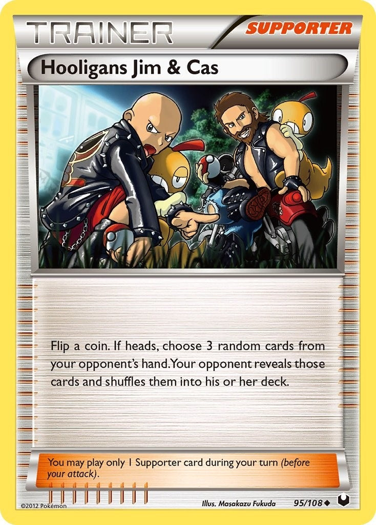 Image for Hooligans Jim & Cas (Dark Explorers) (95/108) - Pokemon